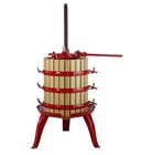 Pressoir mécanique à cliquet 127 litres pour faire jus vin cidre avec pommes raisins et autres fruits