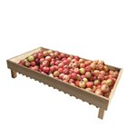 Clayette empilable de stockage et mûrissement pour fruits et légumes en bois