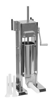 Poussoir à viande vertical/horizontal inox 10 litres Tom Press par Reber (Reconditionné)
