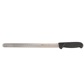 Couteau à saumon et jambon alvéolé et bout rond 30 cm