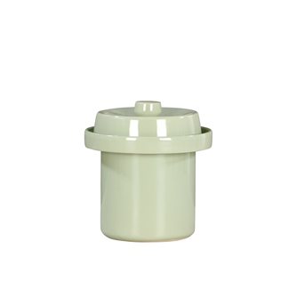 Pot à choucroute / lactofermentation 2 litres couleur vert d´eau