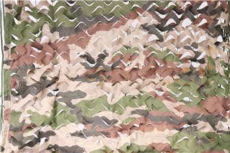Filet de camouflage ou d´ombrage imprimé camouflage 5 x 4 m