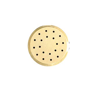 Filière en bronze 5 cm à spaghetti alla chitarra  de 2 mm de large pour machine à pâtes pro 300 W